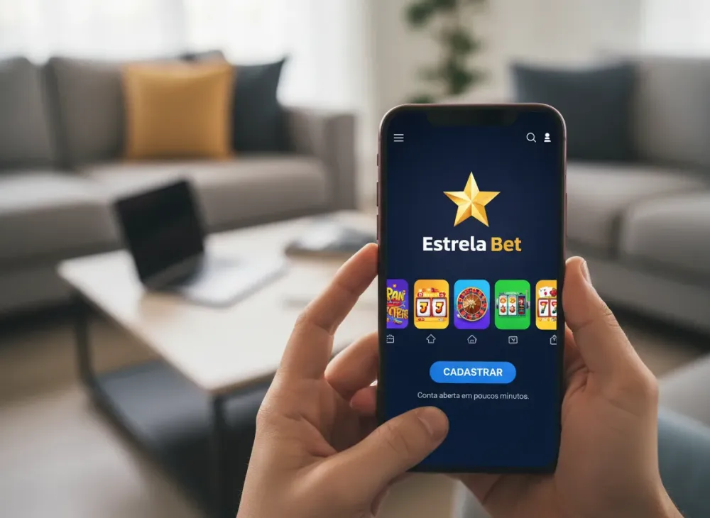 Estrela Bet cadastro: conta aberta em poucos minutos
